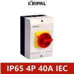 PC IP65 40A 3 Phase Isolator Switch Light Control Switch IEC standard for sale