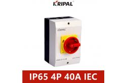 China PC IP65 40A 3 Phase Isolator Switch Light Control Switch IEC standard supplier