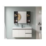 T&F Bathroom Vanity Units , Space Saving Vanity Cabinet With Mirror