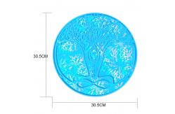 China MHC Holographic Diy Resin Molds  Wall Hangings Deco , Luxury Silicone Art Resin Molds supplier