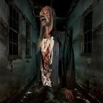 Halloween Decorations Hanging Horror Zombie , Haunted House Animatronic Ghost for sale