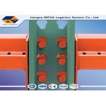 700 - 1200 Mm Racking Depth Teardrop Pallet Rack Q235B Hot Rolled Steel for sale