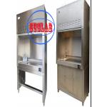 Manual Control Method Ducted Lab Fume Hood  Easy to Audible And Visual Alarms for sale