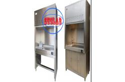 China Manual Control Method Ducted Lab Fume Hood  Easy to Audible And Visual Alarms supplier