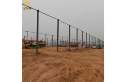 China Efficiently Designed Steel Structure Warehouse With Sliding Door And Optional Lighting System supplier