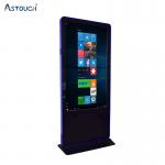 2K / 4K Digital Signage Displays Kiosk 65 Inch Lcd Display OEM for sale