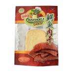 Smell Proof Windowed Beef Jerky Packaging Bags PET / VMPET / PE Material For Nuts Kernels for sale