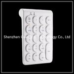 Mini Plastic Atm Machine Number Pad 15 Keys White Color Wireless Bluetooth for sale