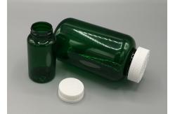 China PET 500ml Plastic Vitamin Containers Pill Containers With Aluminium Liner supplier