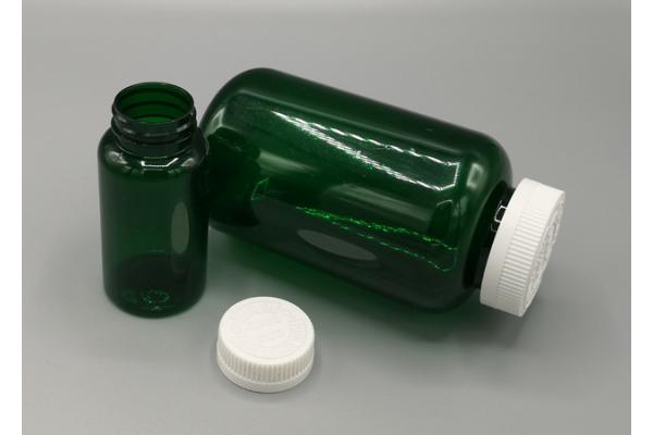 PET 500ml Plastic Vitamin Containers Pill Containers With Aluminium Liner