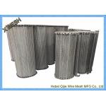 Plain Weave Metal Wire Mesh Conveyor Belt , Heavy Duty Stainless Steel Mesh 30 Meters for sale