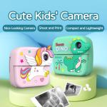 Cartoon Childrens Waterproof Camera Instant Printer Autofocus 2400W for sale
