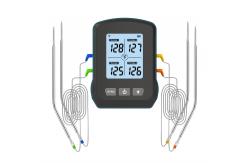 China 4 Probe Digital Meat Thermometer With App Multiple Probes supplier