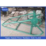 Construction Stringing 6t Cable Drum Lifting Jack Gsp Rope Cradle Reel Stand for sale