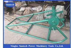 China Construction Stringing 6t Cable Drum Lifting Jack Gsp Rope Cradle Reel Stand supplier