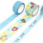 Printed Masking Tape Custom Japanese Decoration Washi Paper Tape