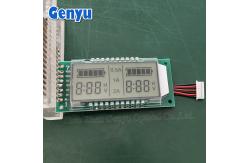 China Customization Segment LCD Modules TN 6 Digit LCD Display Blue Backlight supplier