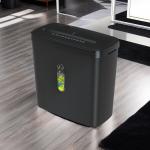 Low Noise 6 Sheets Cross Cut Paper Shredder With 11L Bin Capacity for sale