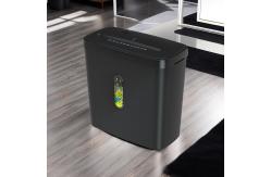 China Low Noise 6 Sheets Cross Cut Paper Shredder With 11L Bin Capacity supplier