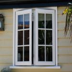 Soundproof UPVC Glass Entry Door With Double Triple Glazed And Grilled