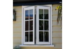 China Soundproof UPVC Glass Entry Door With Double Triple Glazed And Grilled supplier