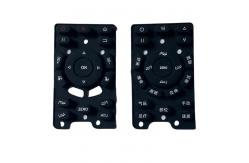 China Matte Surface Silicone Rubber Key High Durability Long Lasting supplier