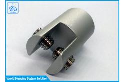 China Creative Design Glass Side Clamp Sign Cable Gripper For Sign Hanging Systems supplier