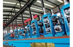 China Rectangular 76mm Carbon Steel Pipe Mill Making Machine Professional Galvanized supplier