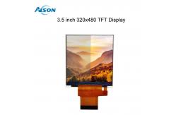 China 3.5'' 320x480 IPS Portrait TFT LCD Module Display with SPI Interface supplier