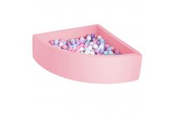 China Thickness 5cm Fan Shape Foam Play Ball Pit For Toddlers Kids supplier