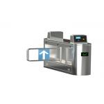 AC220V Traffic Swing Barrier Gate Hospital Security 800mm Arm Fingerprint