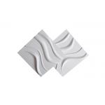 Thickness 1mm Decorative 3d Wall Panels PVC Flexilble Squre Shape