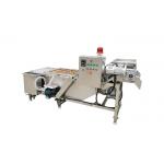 Air Bubble SS304 3.75KW Ozone Fruit Washing Machine for sale