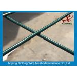 Custom Black / Green Welded Wire Mesh Fence For Residential V Shape