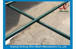China Custom Black / Green Welded Wire Mesh Fence For Residential V Shape supplier