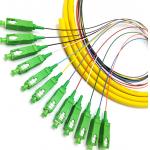 Low Insertion Loss SM SX SC APC 3m Pigtail Fiber Cable