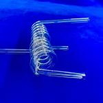 Factory Custom Laboratory High Temperature And Corrosion Resistant Quartz Spiral Tube for sale