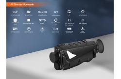 China Thermal imaging binoculars with red dot 850nm night vision device 8x digital zoom supplier
