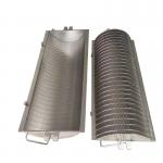 Filtration Sieve Bend Screen with Plain Weave 2*4mm Profile Wire