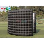 Automatic Inflatable 360 Photo Booth Wall Wedding Party Enclosure Backdrop With Led Light