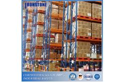 China Compact Very Narrow Aisle Pallet Racking System For Warehouse Storage Solution supplier