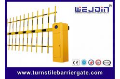 China Alloy Motor Traffic Barrier Gate Auto Reverse Parking Lot RS485 COM supplier