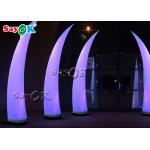 2.5m Multi Color Inflatable Led Ivory For Stage Entrance Decoration for sale