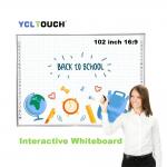 102 Inch Smart Electronic Blackboard Interactive Whiteboard For Meeting Teaching for sale