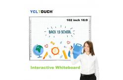 China 102 Inch Smart Electronic Blackboard Interactive Whiteboard For Meeting Teaching supplier