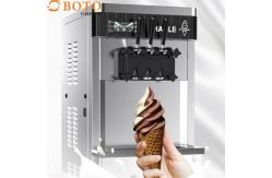 China Commercial Fully Automatic Sundae Cone Ice Cream Maker Buffet Stand Ice Cream Machine supplier