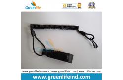 China New Arrival Military Tactical Pistol Coil Lanyard Prevent Loss of Handgun supplier