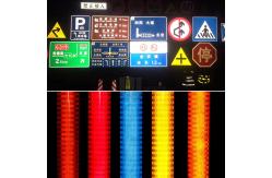 China Traffic Signs Use Prismatic Reflective Sheeting Self Adhesive supplier