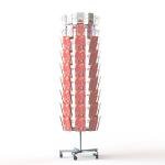 8 Sided Spinner KD Metal Display Rack For Greeting Card for sale