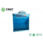 Offest Printing Custom Recycled Retail Display Boxes Cardboard , Portable Cardboard Counter Display